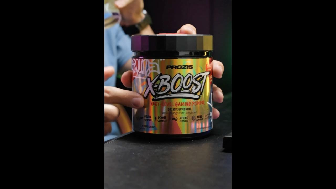 X-Boost: The First-Ever Gaming & Studying Pre-Workout #ad #PROZIS #PROZISUSA #PROZISCollege #ad #PROZIS #PROZISUSA #P...
