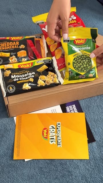 A melhor parte de receber um kit assim é que a desculpa pra provar tudo já vem pronta. 😂 E ainda dá pra aproveitar a...