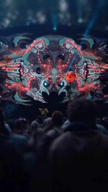 🔥 Morning magic at the Hive 🎵 @atriohm stage by @the_hive_master 👁️ visuals @tas.visuals at @modemfestival #psytra...