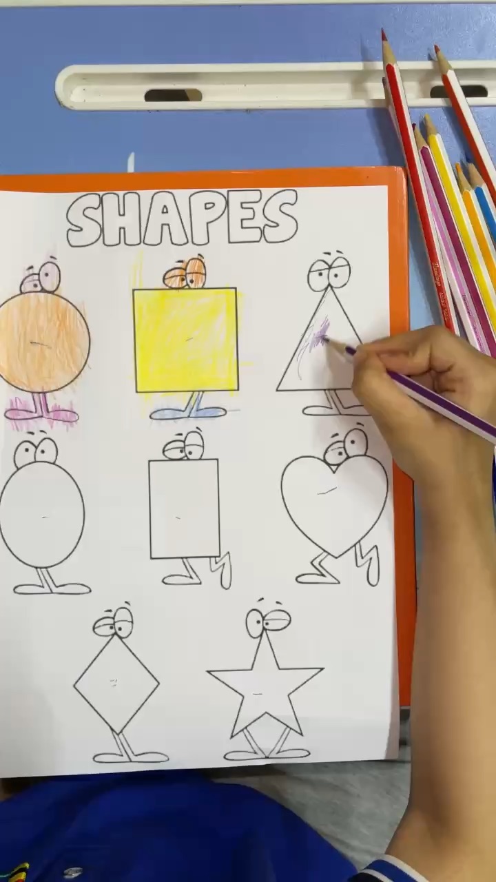Fun kids coloring activity
