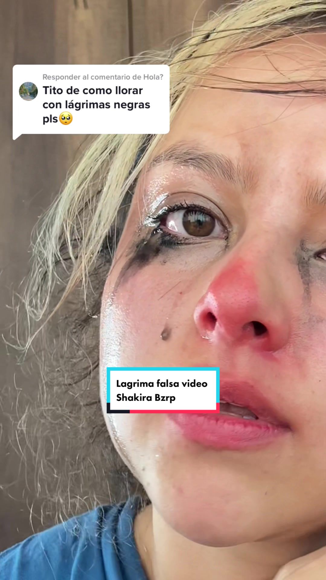 Respuesta a @Hola? La lagrima de telenovela para manipular al ex 🥲 #trendshakira #piqueyclarachia #pique #shakira #l...