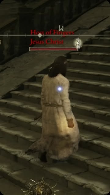 When the Lord himself joins your game: . . . #gaming #eldenring #jesuschrist #funny #hilarious #outofpocket #pause #e...