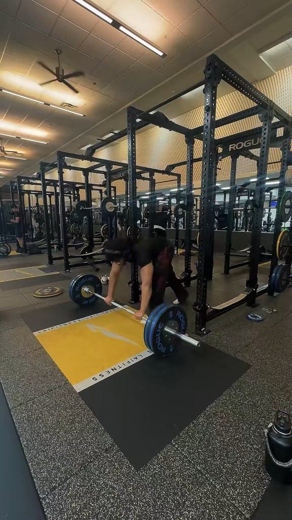 Motivational workout video