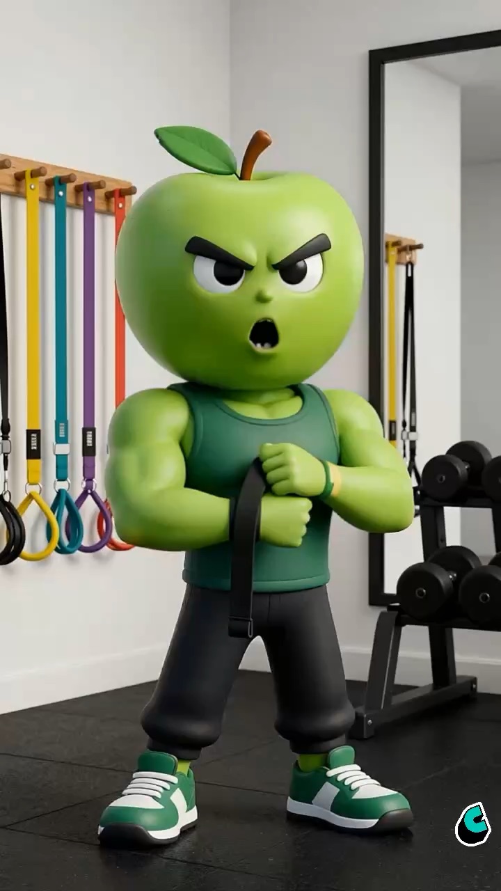 A fitness/art ai squash collab video