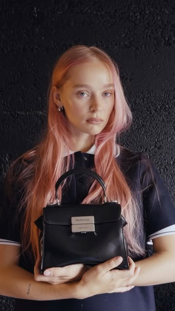 Hourglass Avenue Bag Featuring Maddi Waterhouse Discover the Hourglass Avenue Bag by Pierpaolo Piccioli in stores and...