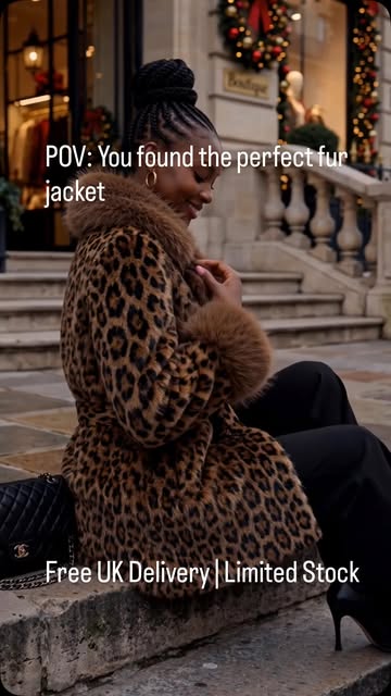 POV: You found the perfect fur jacket Free UK Delivery | Limited Stock