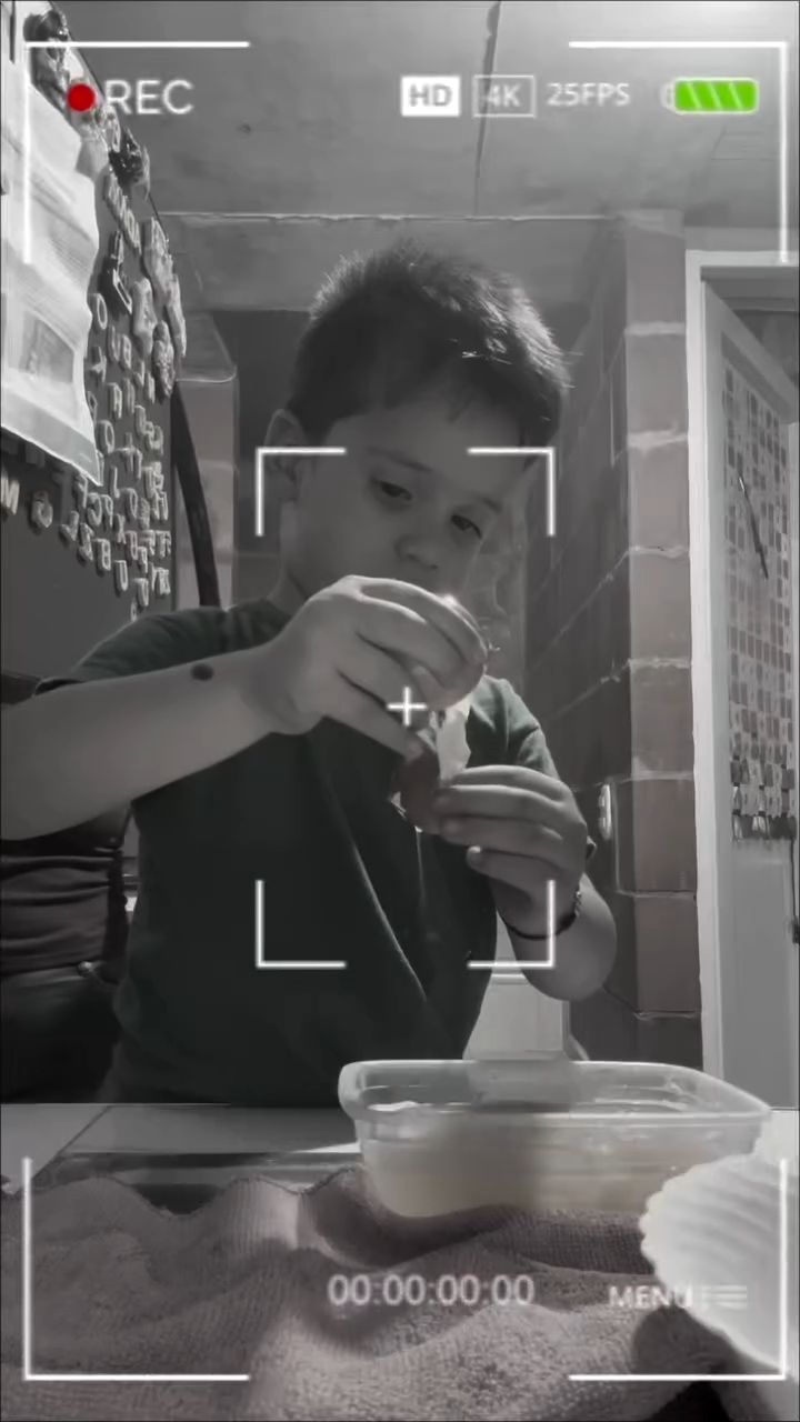 Cocinando con mi hijo