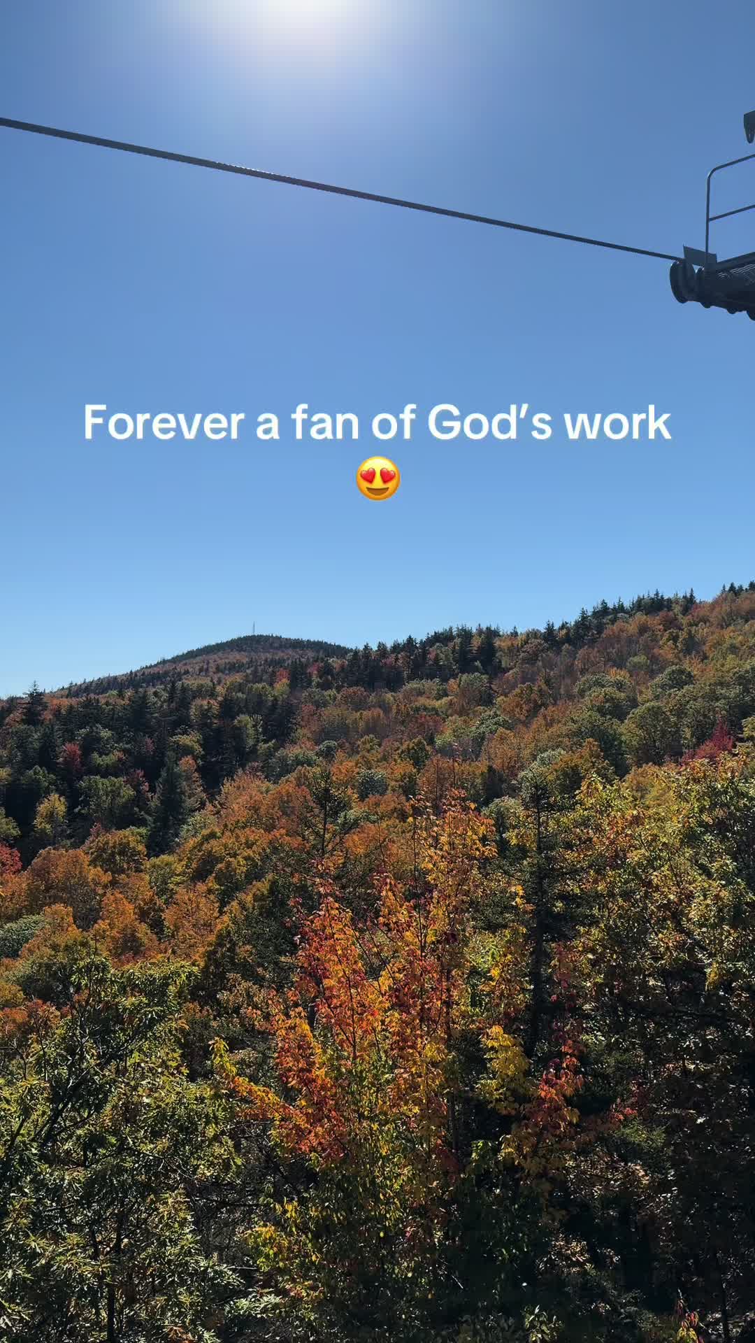 Gods creation it’s so beautiful 😍🙏🏼 the hand of the Maker #godscreation #fyp #gunstockmountain #nh #ugccontentcreator