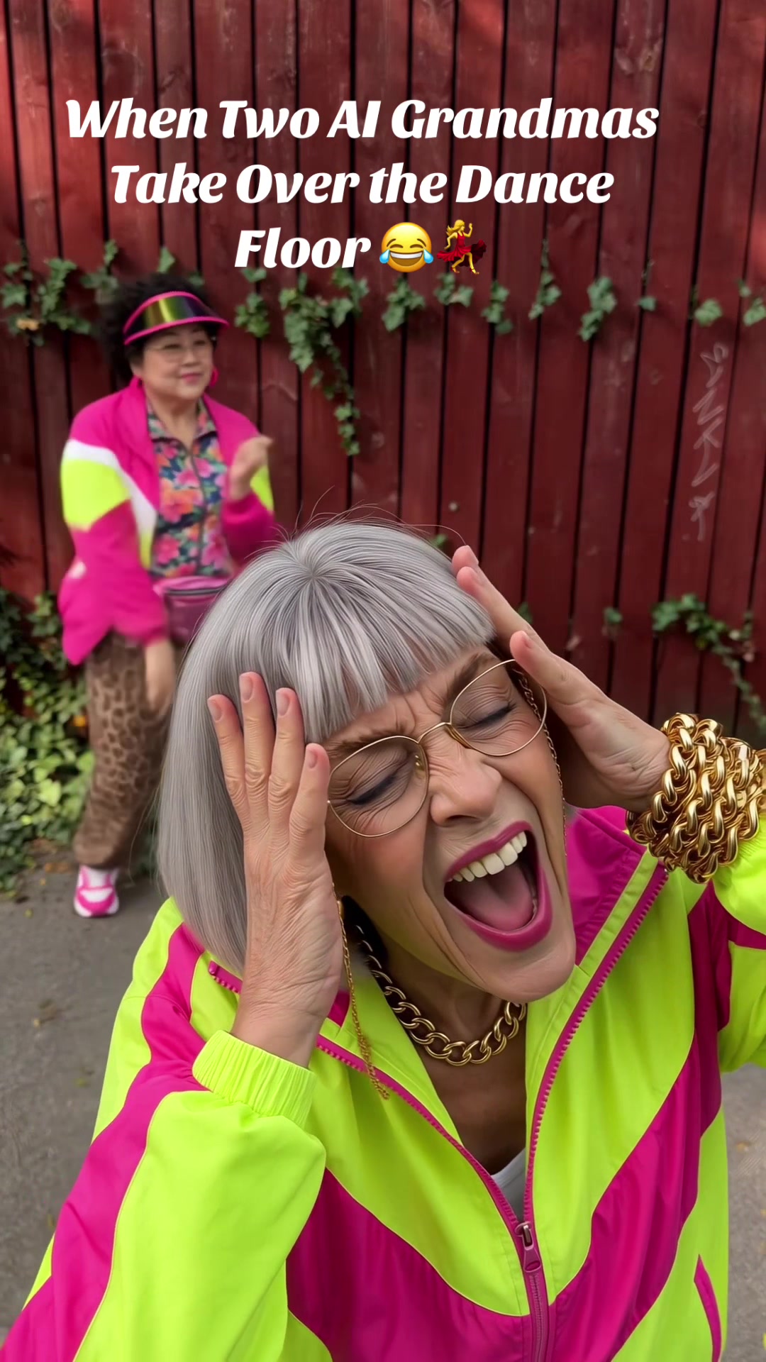 One grandma was already trouble… then Nan Neon showed up. 😂🔥 Meet Nan Neon and Ajumma Queen, the AI grandma duo who...