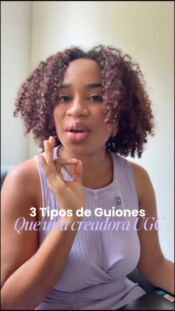 Hay 3 tipos de guiones que toda creadora UGC debería dominar (y la mayoría solo hace uno). Si solo grabas un estilo d...