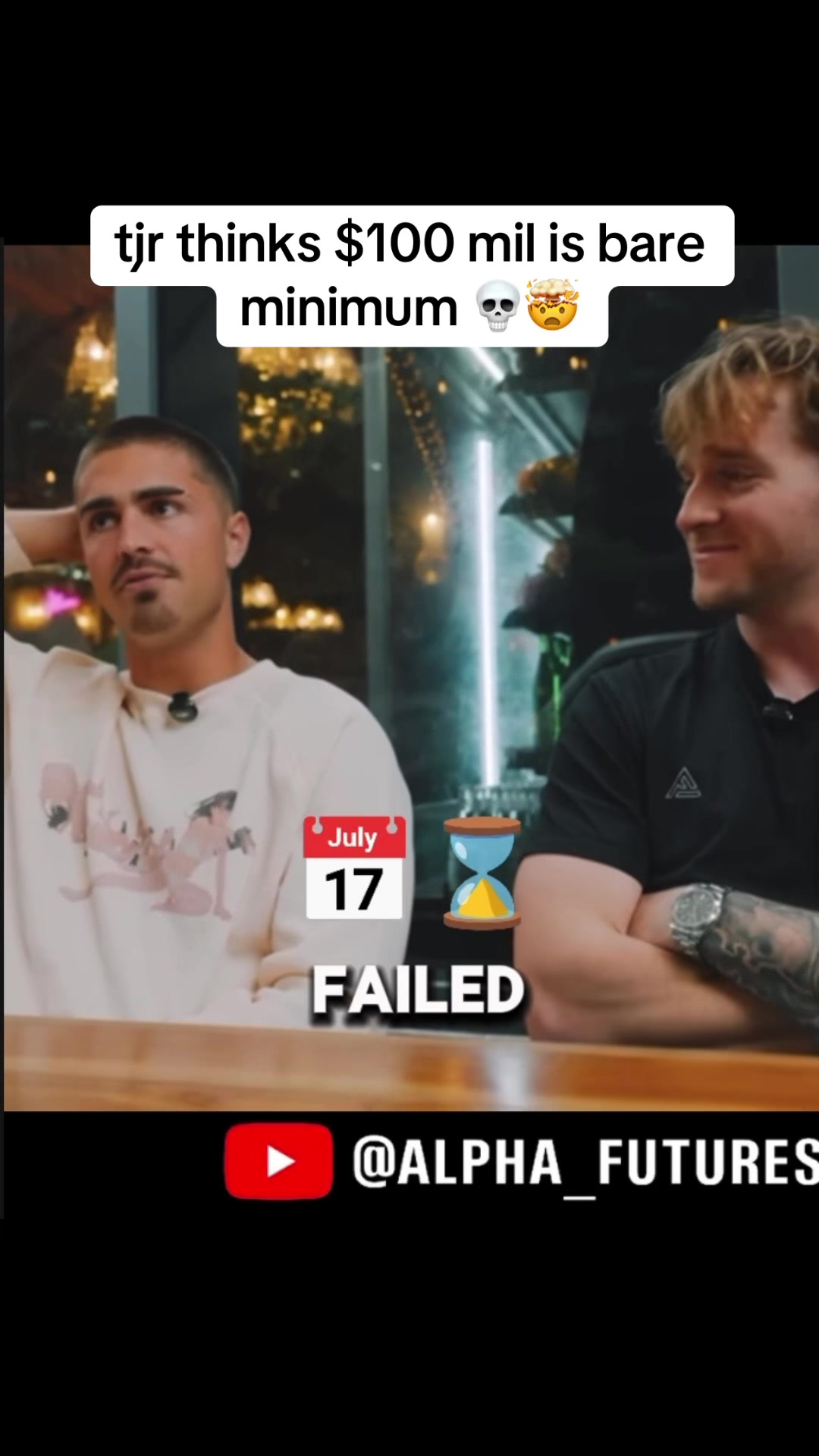 tjr really said this wow do you reckon he will be able to accomplish this #trading #relatable #tjr #tjrclips #money