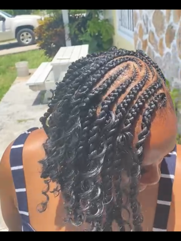 #fyp #hairstyle #braids #shortbraids