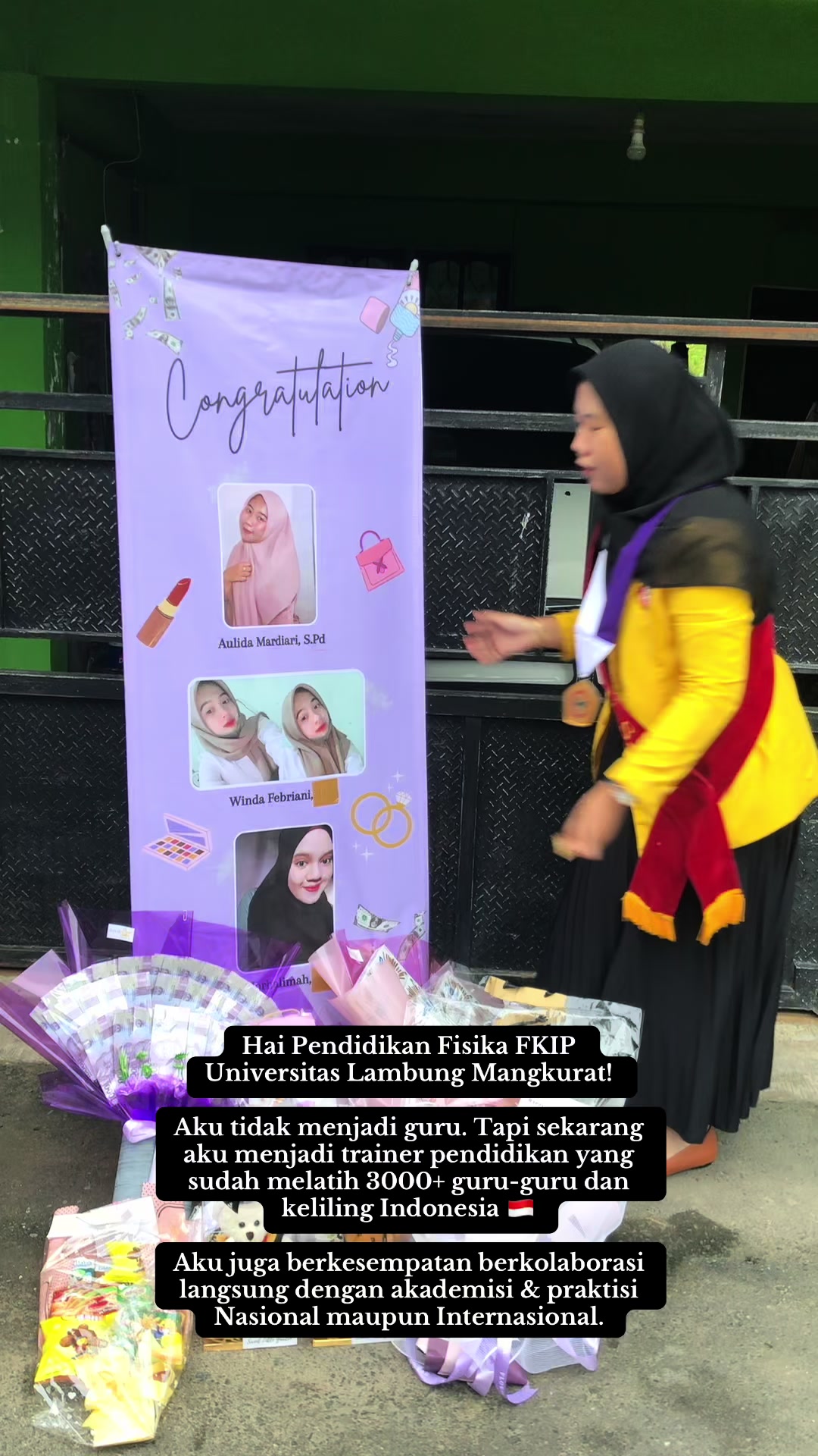 “Lulusan pendidikan ga harus jadi guru” #Sepakattt 🤝
