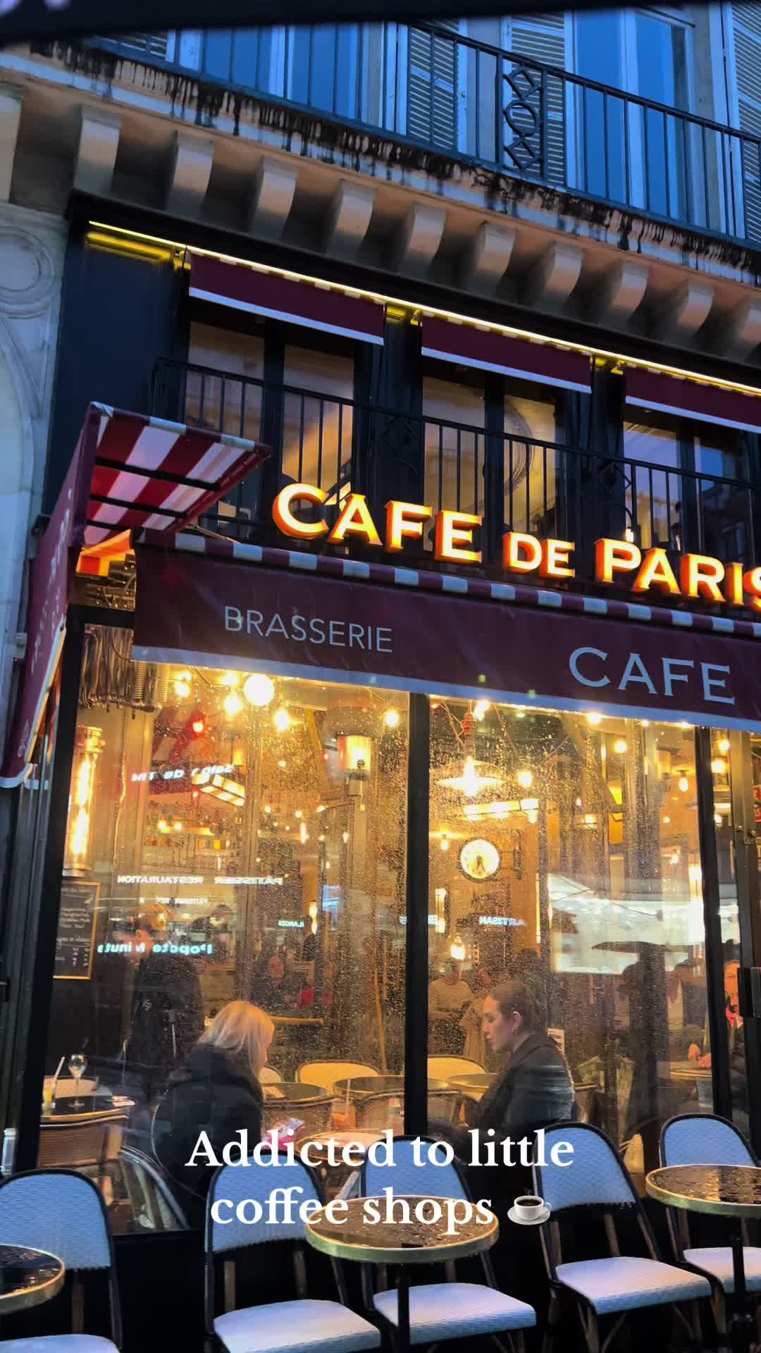 Paris coffee shops are something else ☕️🇫🇷 #coffee#coffeeaddict#coffeetime#coffeelovers#coffeshop#pariscoffee#paris...