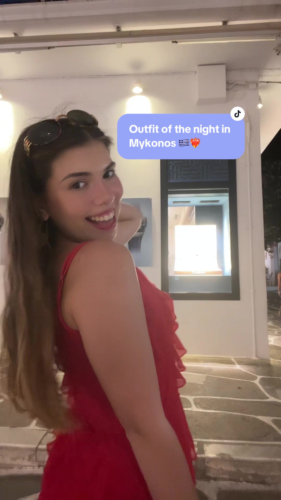 Outfit of the night in Mykonos 🇬🇷❤️‍🔥 #greece#greece🇬🇷#mykonos#mykonosgreece#mykonosisland#outfitofthenight#outf...