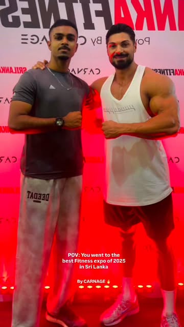 @slfitness.expo 2025💪 . . . . #gym #slfitnessfitness #srilanka #expo #fitnessexpo @andreideiu_
