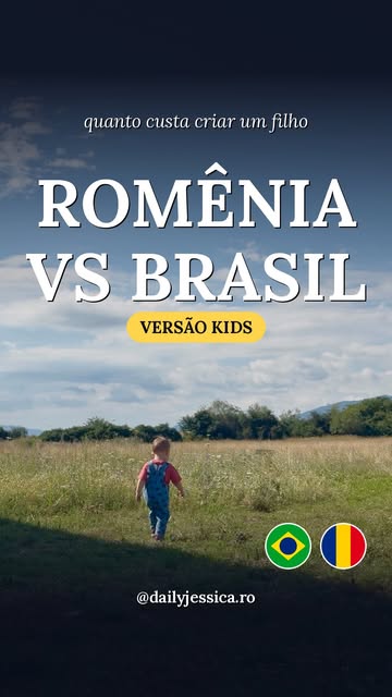 🇧🇷PT| Criar um filho na Romênia custa menos do que no Brasil? Fiz a comparação. Conversei com meus irmãos que têm f...