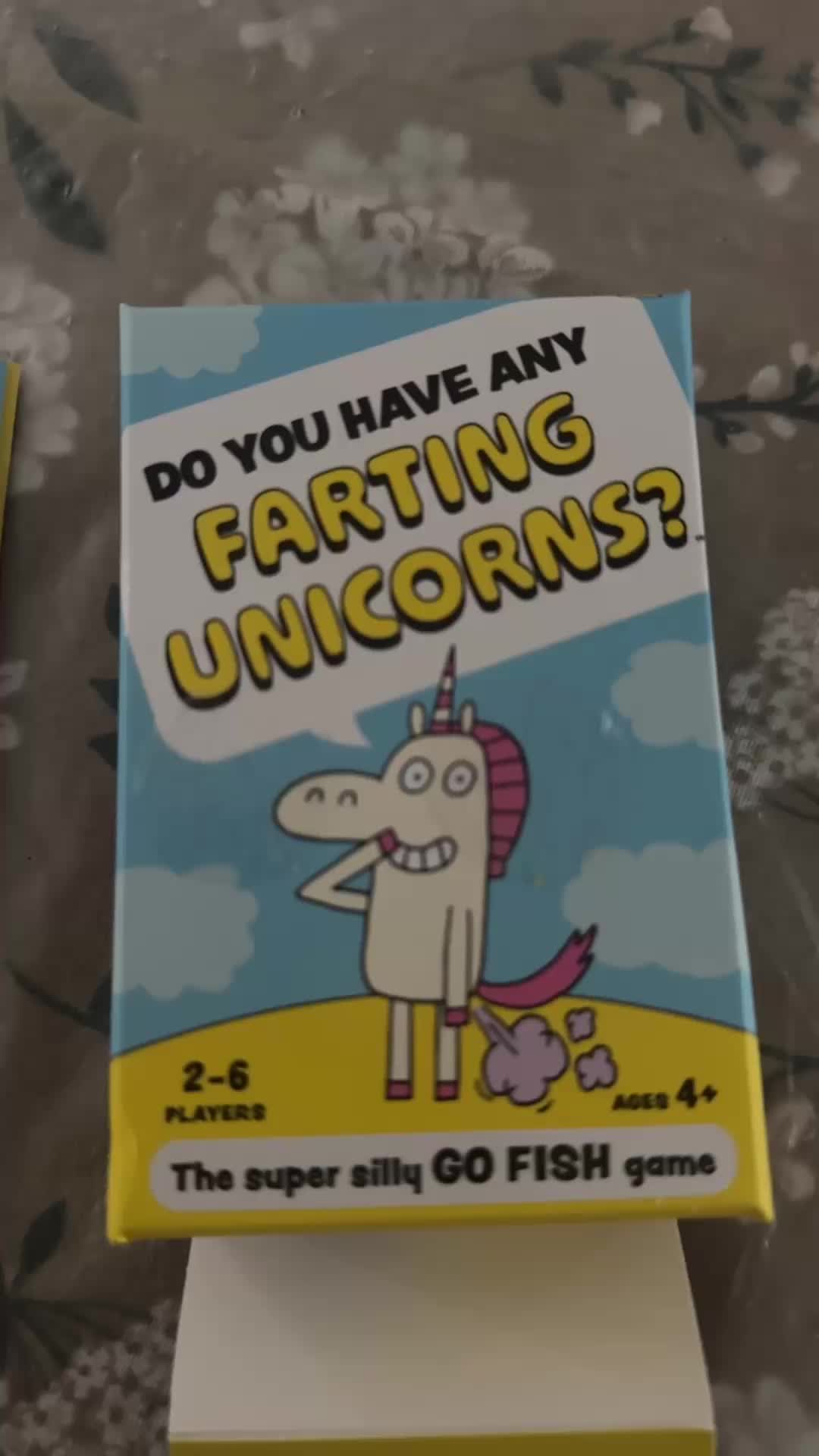Do you have any farting unicorns? #fypシ #tiktokshop #tiktokmademebuyit #kidsgames #cards