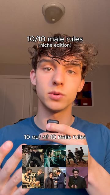 10/10 male rules you need to know if you’re a guy (niche edition) did i miss anything? follow @denisaverbuk for more...