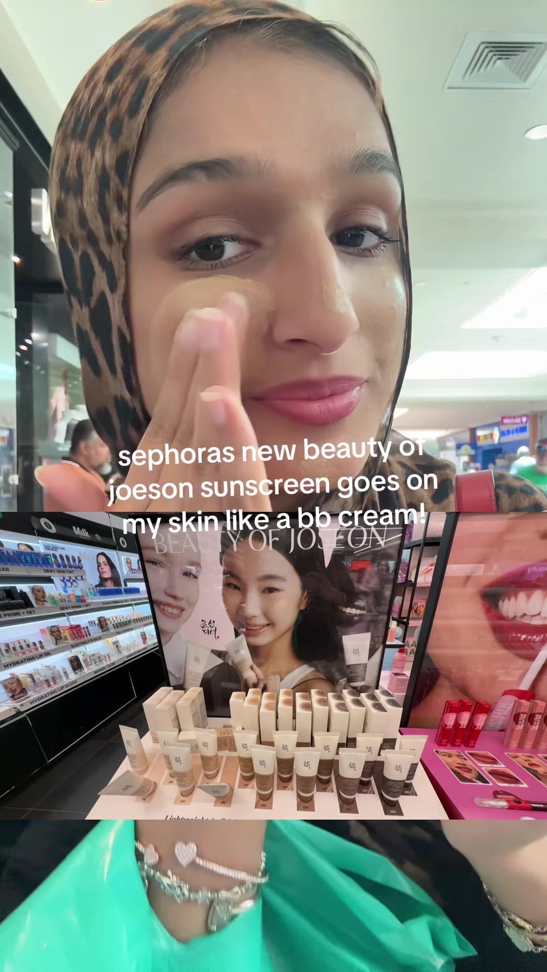 spf 30 instead of 40 but wayyy more coverage than the original! @Beauty of Joseon #fyp #foryoupage #muslimtiktok #hal...