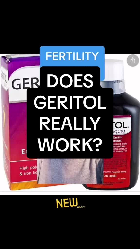 One of the most common questions I get every single day is will Geritol increase your likelihood of getting pregnant...