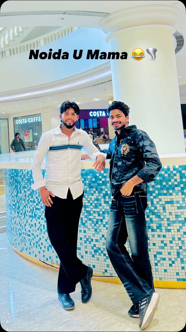 Noida है यू Mama 😂🙏 @mannu.noida.0001 @manish_jcb07 #instadaily