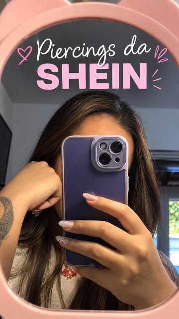 Piercings da @sheinofficial . . . . . #ᴇxᴘʟᴏʀᴀʀ #piercings #autocuidado #grwm #reels