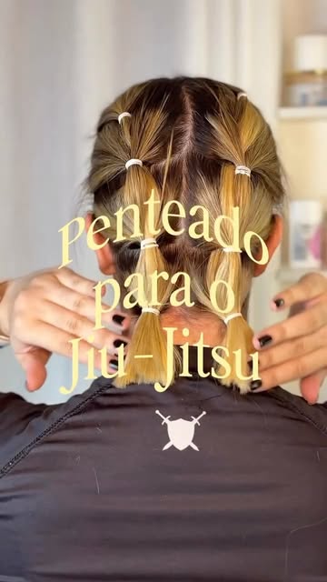 Já salva pra testar depois ✨ #penteados #jiujitsulifestyle #treinofeminino #explorar