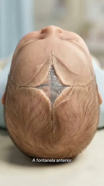 A fontanela não é uma “falha” no crânio do bebê. É uma adaptação temporária que ajuda no parto e permite que o cérebr...