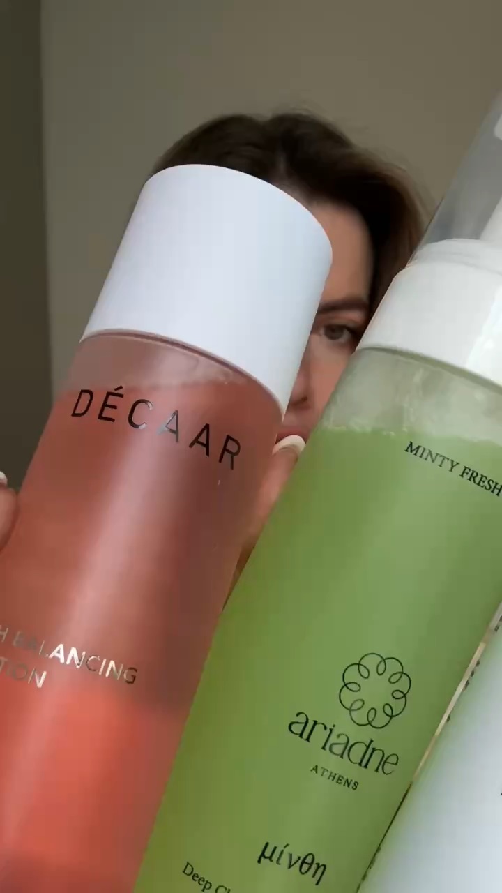 Four skincare products