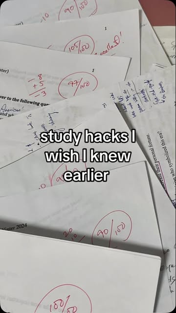 study hacks that actually work 📚 ⭐️ #school #study #tldl #college