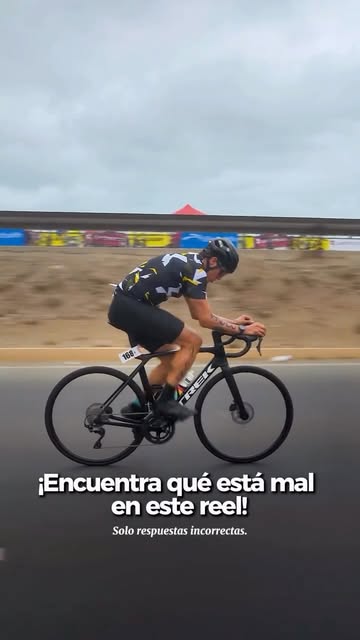 👀 A ver qué tan observadores somos l@s ciclistas… Hay algo que claramente NO está bien en este reel 😂🚴‍♂️ Pero no...