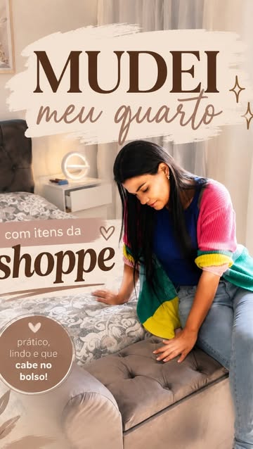 Meu quarto de cara nova😍!!!! Estava querendo dar uma renovada no meu quarto sem gastar uma fortuna então fui procura...