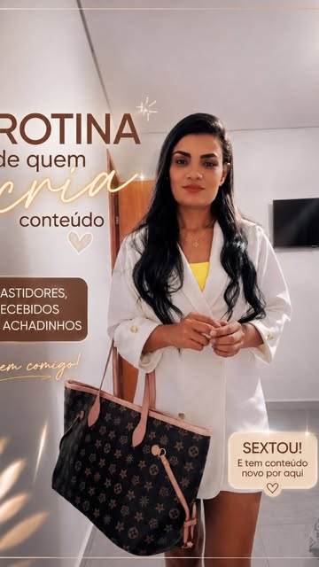 "Nem todo conteúdo precisa ser uma publicidade. Às vezes, um look, uma caminhada e um bom enquadramento já mostram o...