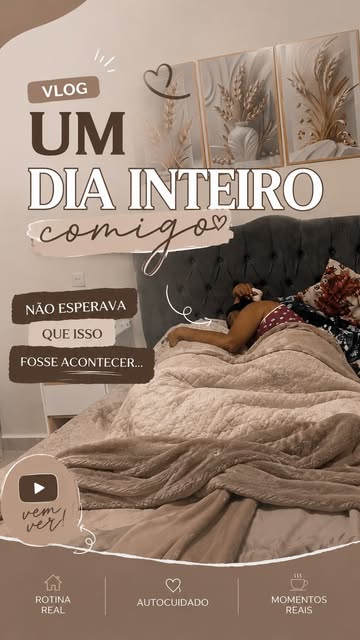 Um dia inteiro de uma mãe e dona de casa passando na sua tela em 2 minutos . Incitei meu projeto alimentar fui ano mé...