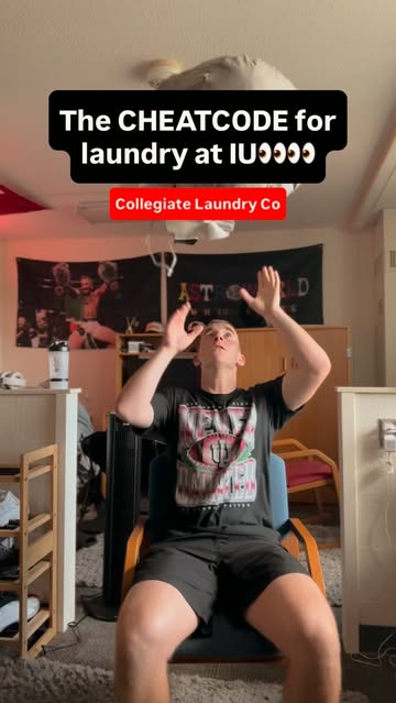 It’s a CHEATCODE for IU Students 👀👀 - - - #iu #indianauniversity #college #laundry #bloomington