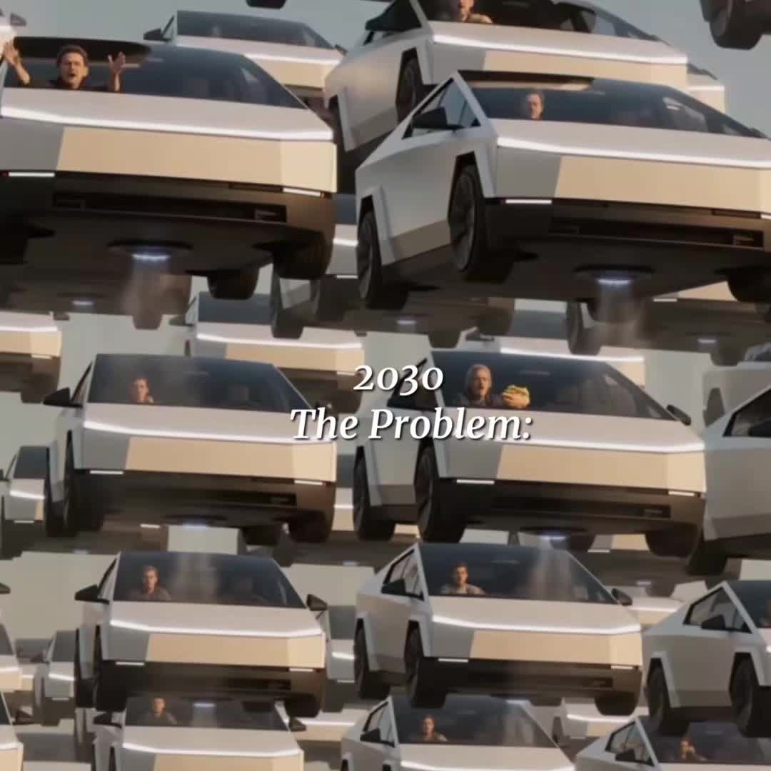 Aura 🔥 #tesla #flyingcar #traffic #teslaroadster #trending