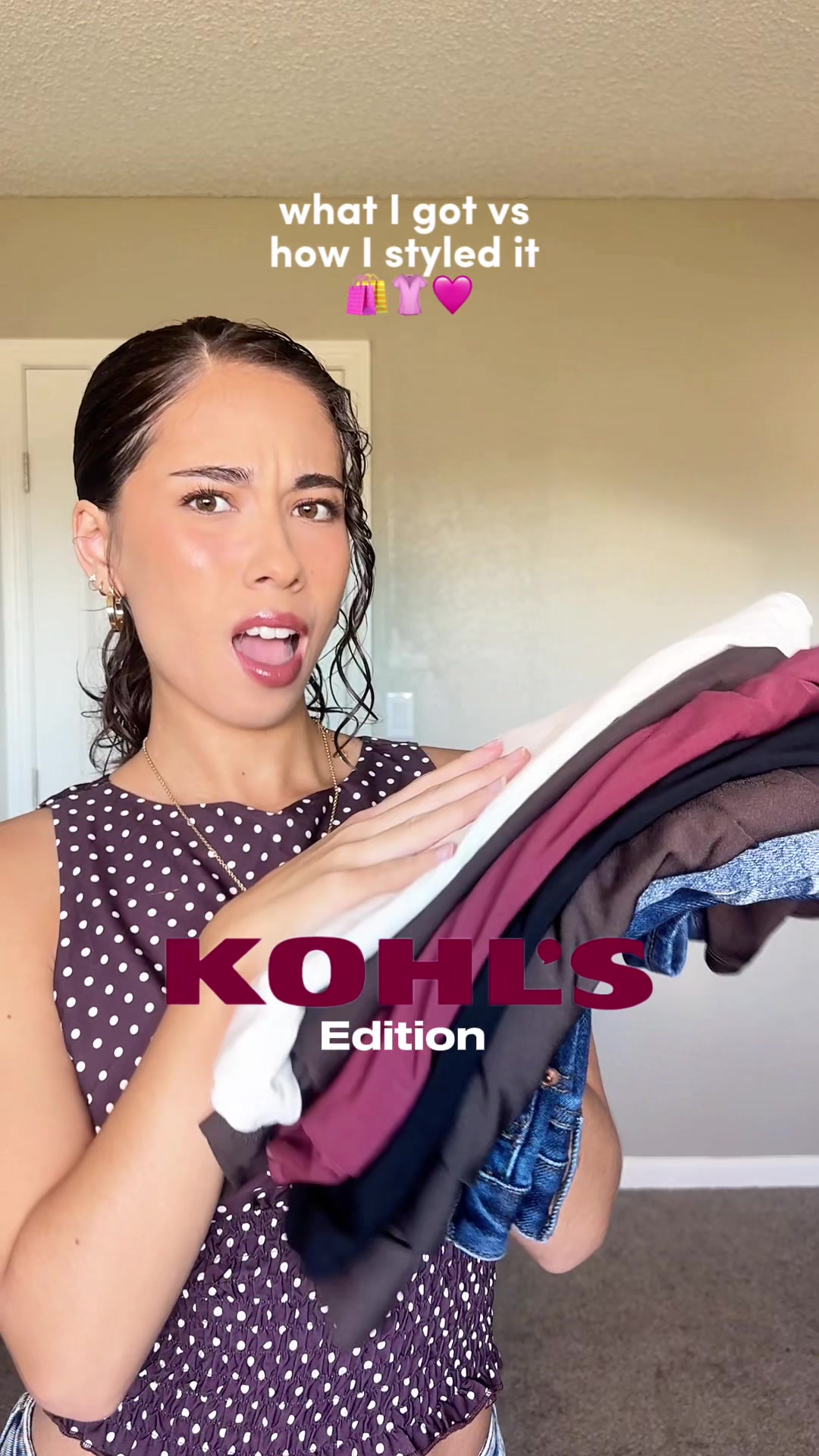 Shopping haul basics @Kohl’s 🩷 #shoppinghaul #basics #kohls #summeroutfits