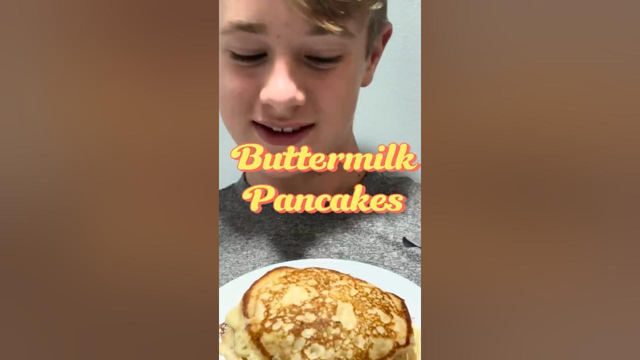 ￼ the only buttermilk pancakes you’ll ever need!! #pancake #breakfast #cooking #cookingwithjoey ￼