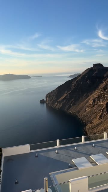 the view was everything. so was the company 🌅💍 #greece #traveltok #ugccreator #engaged #lifestylecreator