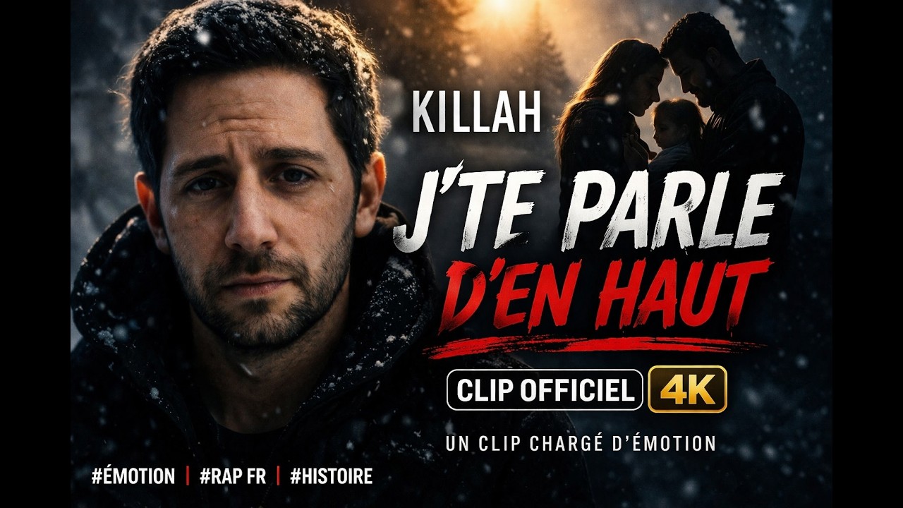 KILLAH - J'TE PARLE D'EN HAUT | Clip Officiel 4K | Rap Français IA 2026 KILLAH - J'TE PARLE D'EN HAUT | Clip Officiel...