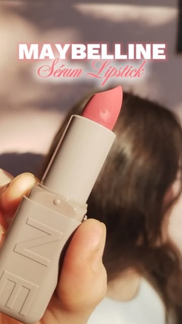 Color y cuidado en una sola pasada! 💄✨ Probando el nuevo Maybelline Serum Lipstick, un labial en barra hidratante co...