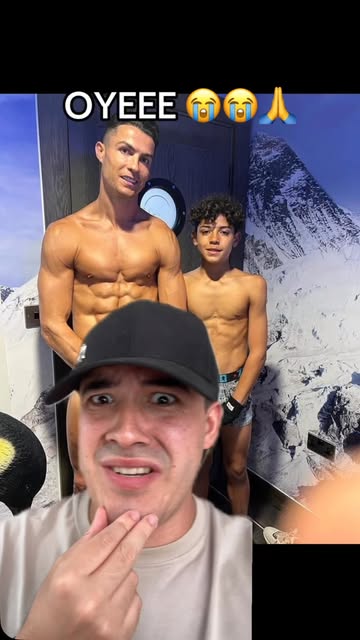 Que hacía el hijo de CR7 con ellos…?!