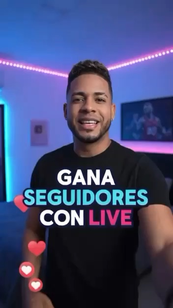 Gana seguidores con live