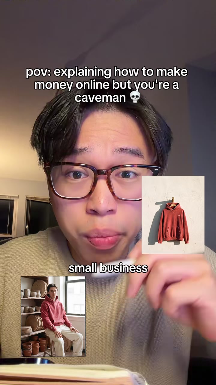 Krea Ai how to make money#money #rich #sidehustle #caveman #ai