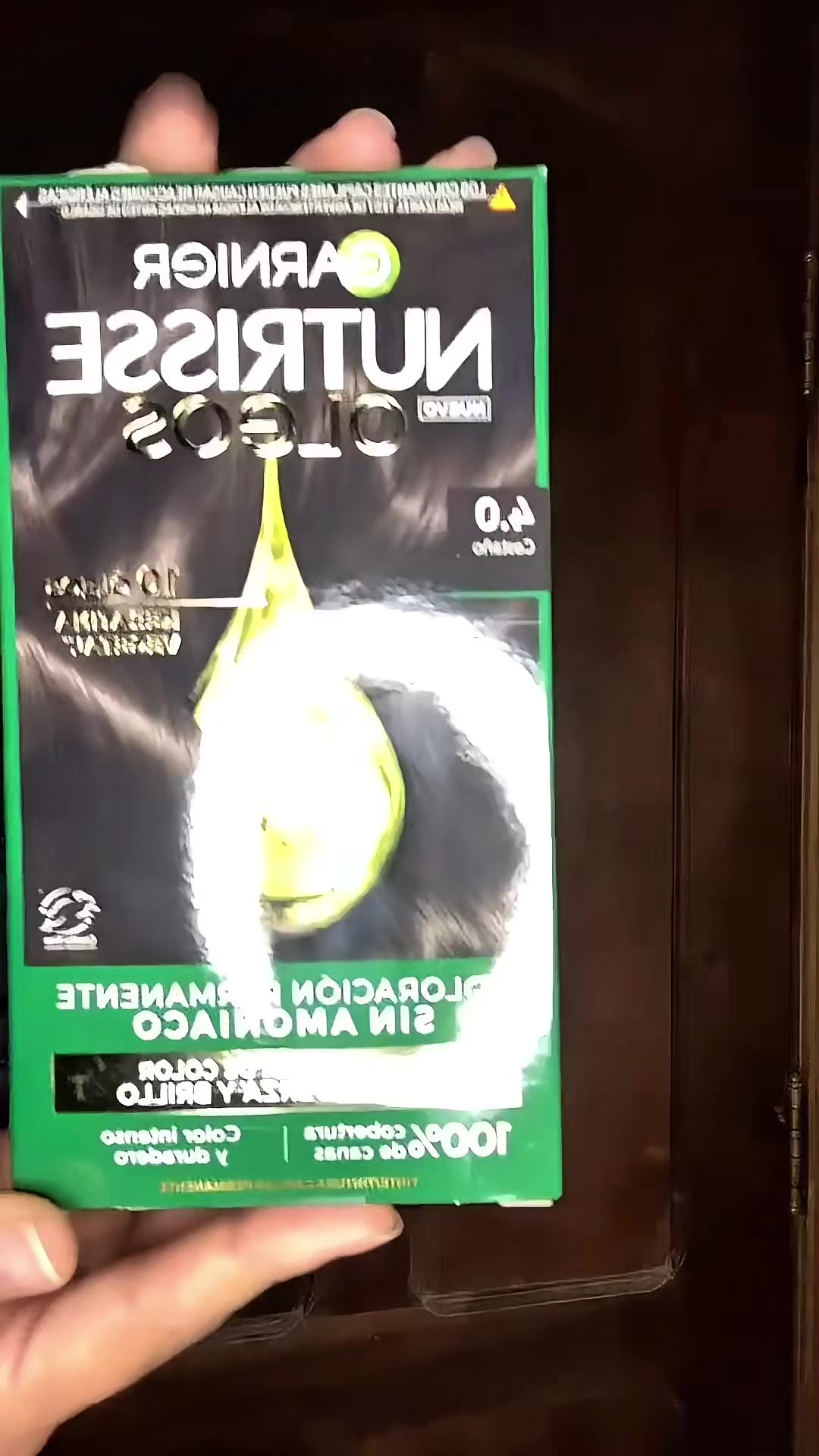 Si están pensando en un cambio, les muestro mi elección: Garnier Nutrisse Óleos 4.0 Castaño 🤎✨ Una coloración perman...