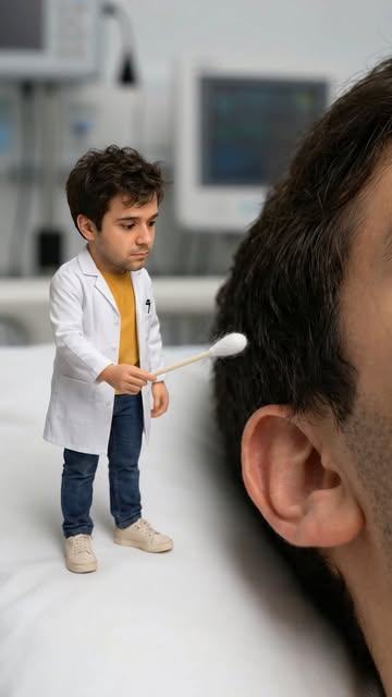 I was just helping someone clean their ear… then THIS happened! 🐜😳 Follow Pico for more tiny adventures in a giant...