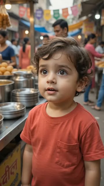 Viral Ai Kid Funny Video hilarious 🤣 😂 Golgappe Choro Free Ka Paani Hi Pilaa Do 😂 AI funny kid, funny kid, AI baby...