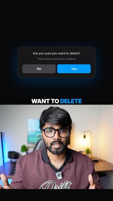 A simple delete popup can make or break the user experience I redesigned this confirmation modal with 4 UX improvemen...