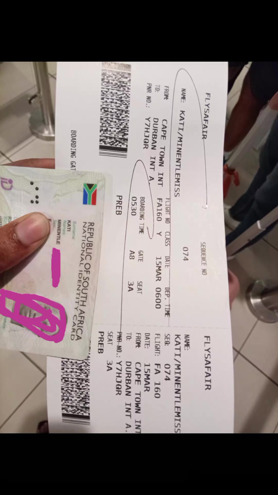 From Cape Town international airport to king shaka